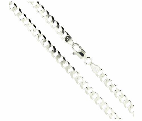 Sterling Silver 5mm Cuban Link Chain