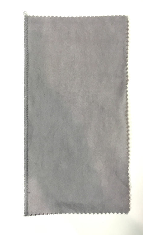 Gray Jewelry Polishing Cloth 10"x10" Set of 2